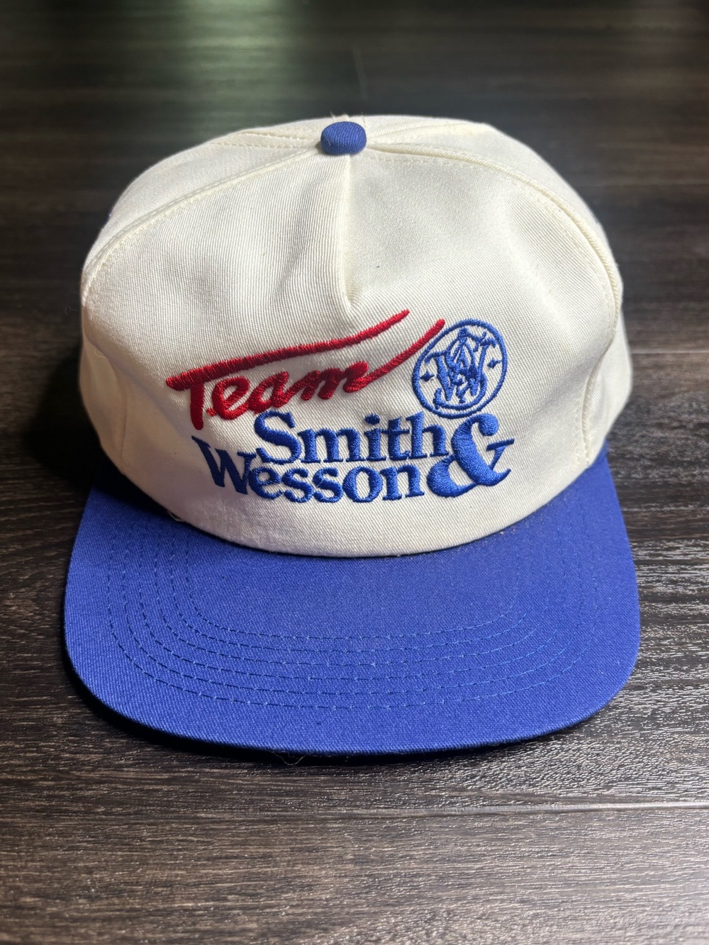 RARE Vintage K Products Team Smith & Wesson Snap Back Hat